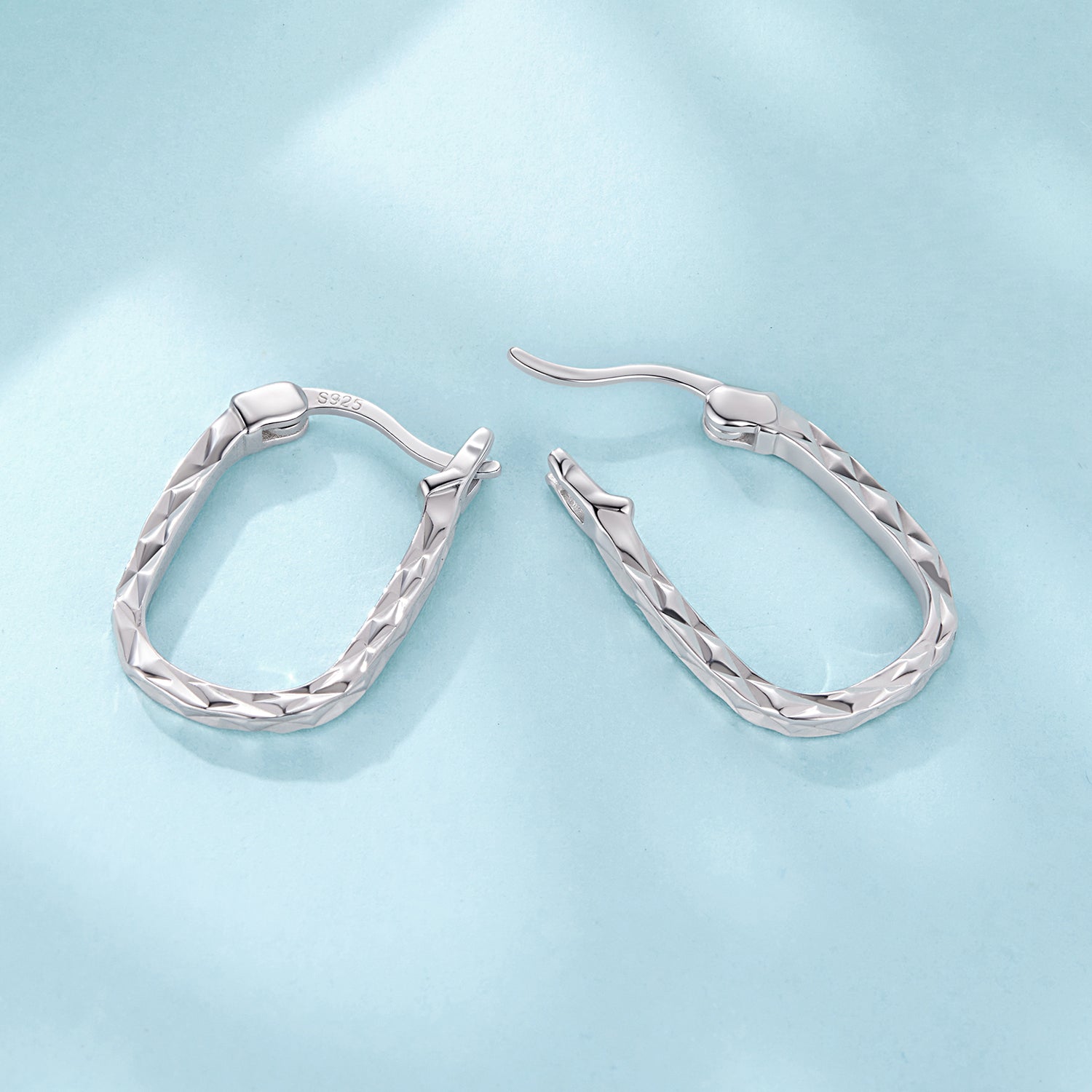 Carved Floral Ear Cuff Earrings