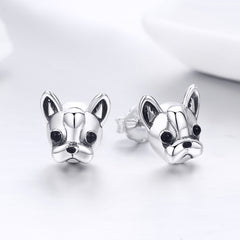 French Bulldog Stud Earrings