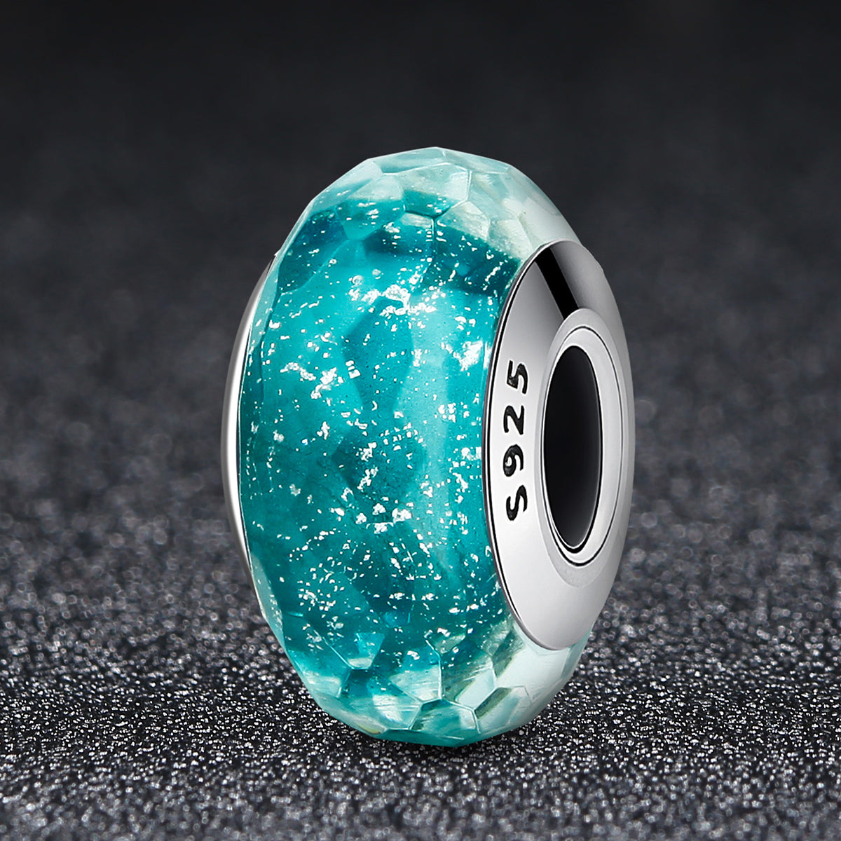 Aquamarine Glass Bead
