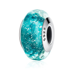 Aquamarine Glass Bead