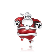 Santa With Gifts Charm