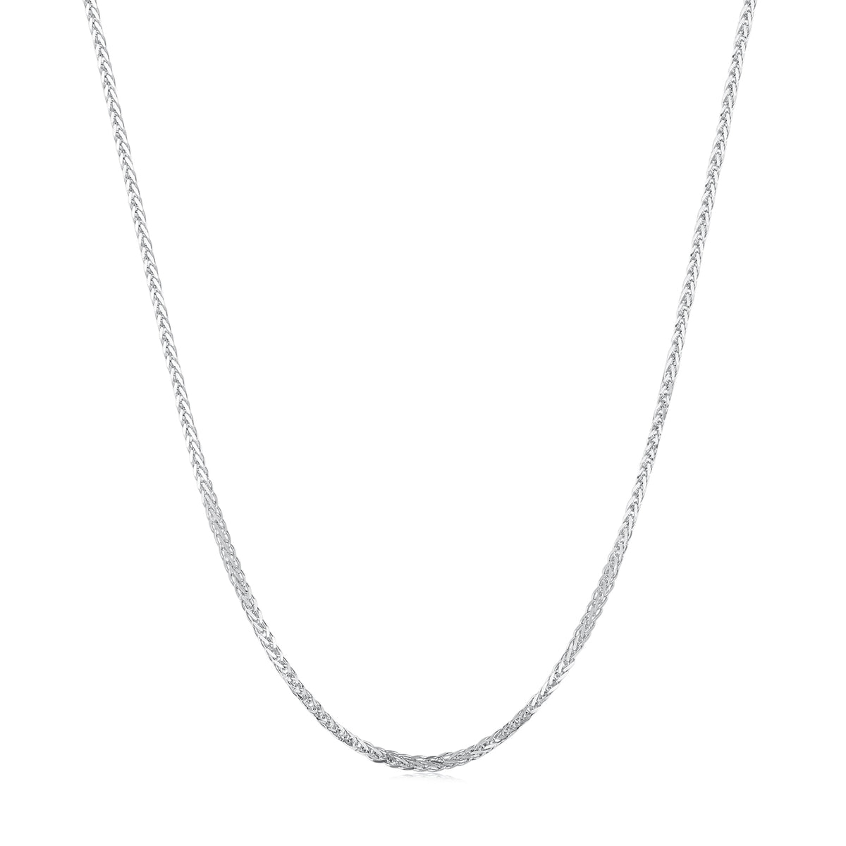 Simple Silver Chain Necklace