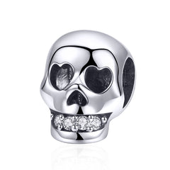 Skull Pandora Charm NZ | Lullaboo