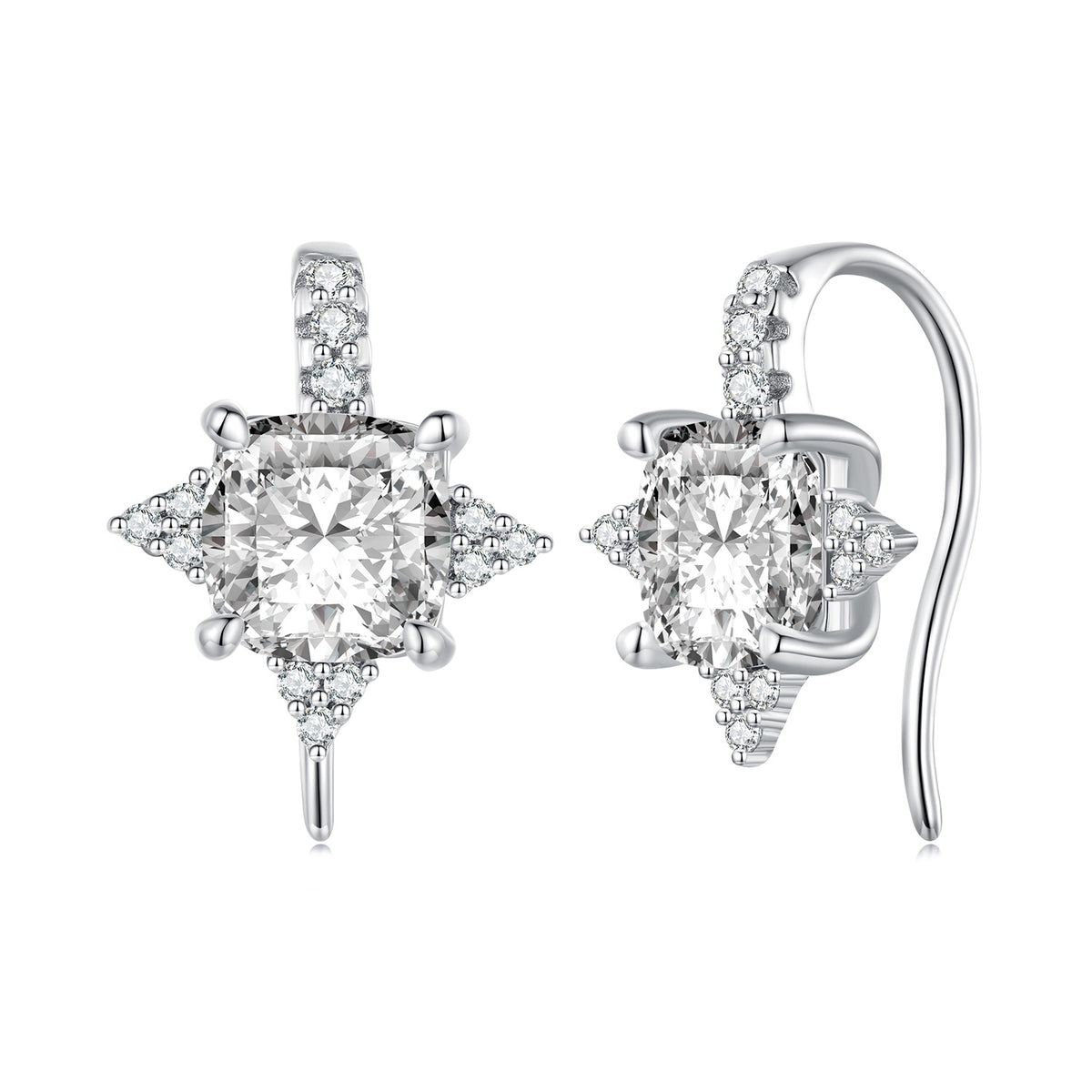 Ornate Starburst Earrings