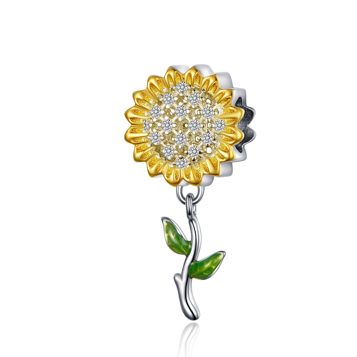 Sunflower Pandora Charm NZ | Lullaboo