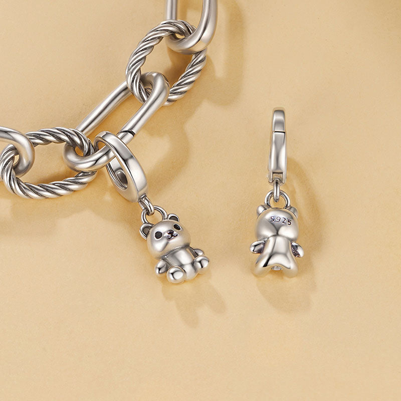 Teddy Bear Pendant Charm