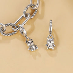 Teddy Bear Pendant Charm