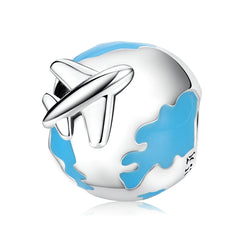 Travel Globe Charm NZ